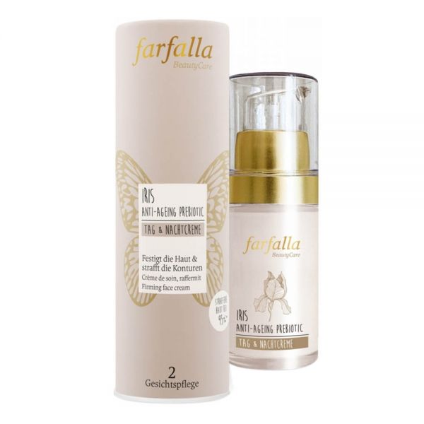 FARFALLA Iris Anti-Ageing Prebiotic, Tag &amp; Nachtcreme, 30ml 