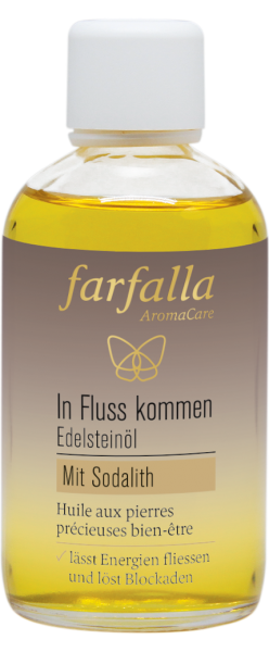 FARFALLA Edelsteinöl In Fluss kommen 100ml