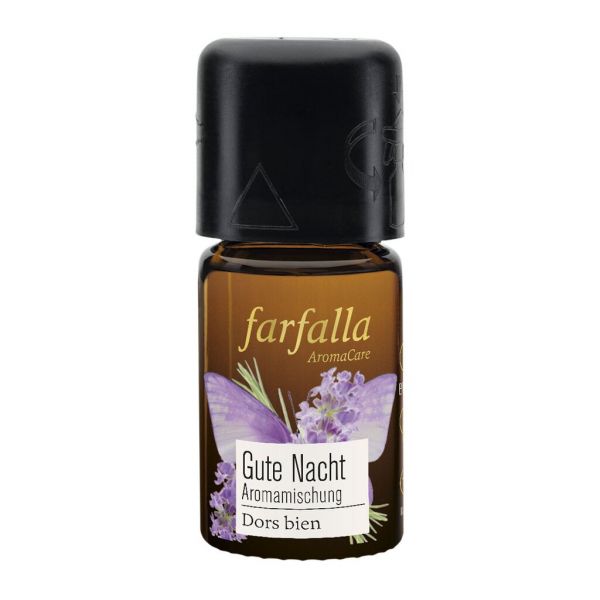 FARFALLA schlaf schön, Lavendel, Gute Nacht Aromamischung, 5ml