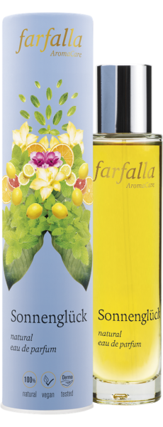 FARFALLA Sonnenglück, natural eau de parfum 50ml