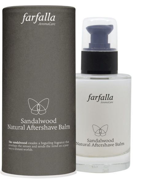 FARFALLA Natural Aftershave Balm Sandalwood, 100ml