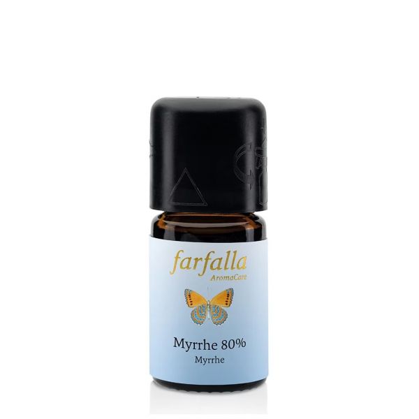 FARFALLA Myrrhe 80% (20% Alk.) bio Wildsammlung, 5 ml