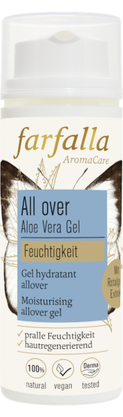 Farfalla Aloe Vera Feuchtigkeits - Allover-Gel, 50ml