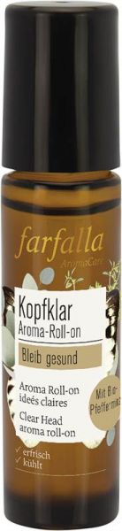 Farfalla bleib gesund, Kopfklar Aroma-Roll-on, 10ml