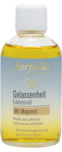 FARFALLA Edelsteinöl Gelassenheit 100ml