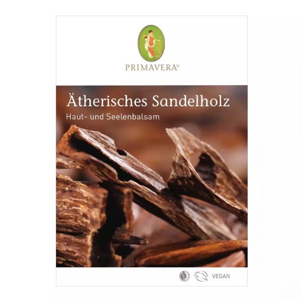 PRIMAVERA Infofaltblatt Sandelholz