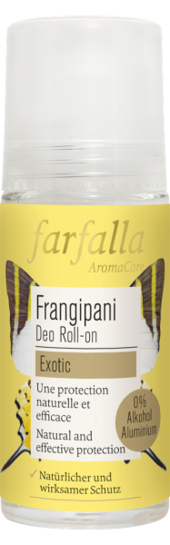 Farfalla, Frangipani: Blumig sanfter Deo Roll-on, 50ml