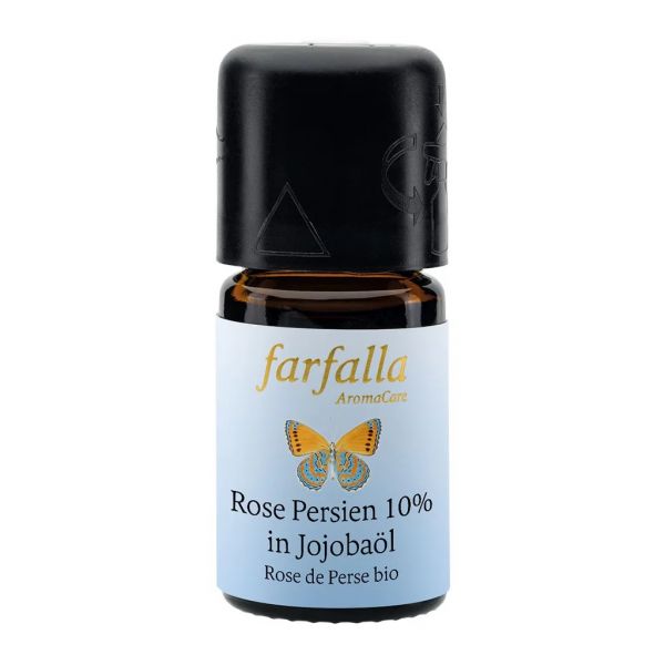 FARFALLA Rose Persien 10% (90% Jojobaöl) bio, 5ml