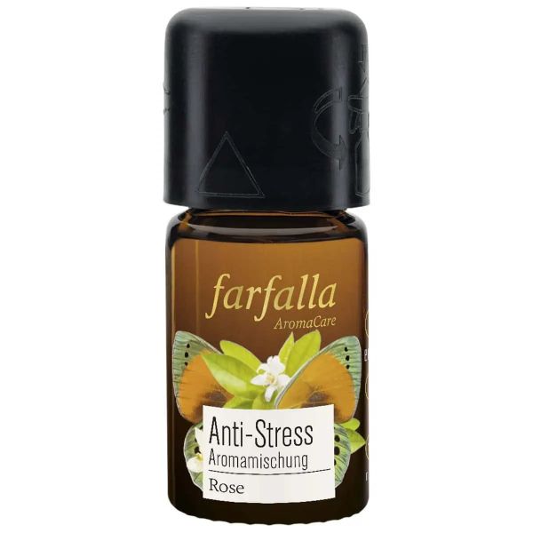 Farfalla sanft entspannt Anti Stress Rose Aromamischung, 5ml