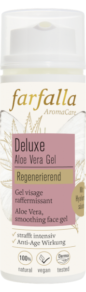 Farfalla Aloe Vera straffendes Deluxe Gesichtsgel, 50ml